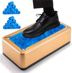 Automatischer Schuhüberzieher-Spender + 20 Beutel