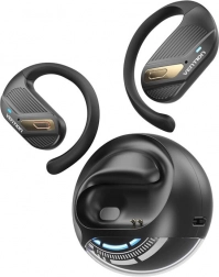Wireless Open TWS Earbuds Vention OpenBeat O12, Black