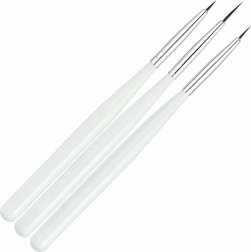 Set aus 3 Nageldekorationspinseln