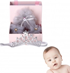 3-in-1 Newborn Gift Set – Light Grey