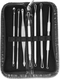 Set of Blackhead Removal Spoons - 7 pcs