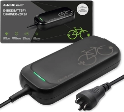 Charger for e-bikes 36V 42V 2A with BOSCH connector, waterproof