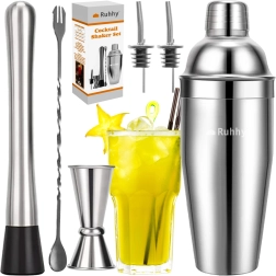 Bar-bartenderset RUHHY 6-in-1 voor drankjes en cocktails