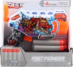 Dragon-themed foam dart blaster