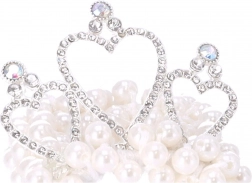Decorative hair tie with pearls – Type 2