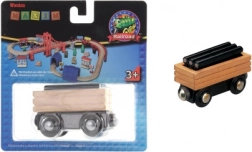 Maxim-Waggon mit Rohrladung