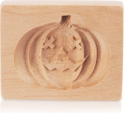 Wooden cookie stamp - Halloween pumpkin 10 × 8 cm