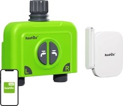 Slimme Wi‑Fi irrigatieregelunit voor 2 zones met gateway RAINPOINT