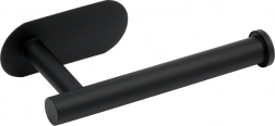 Wandhalter für Toilettenpapier aus Edelstahl, schwarz