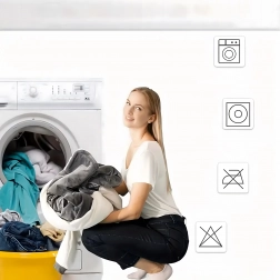 Übergroße tragbare Decke mit Kapuze – Unisex, extra warm, rot