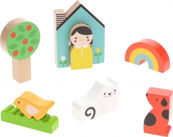 Wooden Construction Set Little House Petit Collage