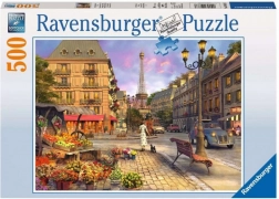 Ravensburger puzzel Parijs: avondwandeling 500 stukjes