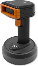 Kabelloser 1D/2D-Barcodescanner mit Dockingstation Qoltec