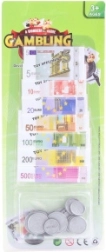 Speelgeld euro – bankbiljetten en munten