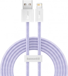 Câble USB–Lightning BASEUS Dynamic 2, 2 m, 2,4 A, violet