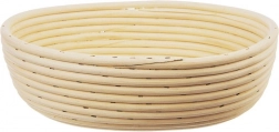 Rattan proofing basket for bread 1.5 kg, 28 × 22 × 9 cm