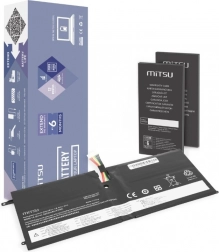 MITSU Battery for Lenovo ThinkPad X1 Carbon 14.8 V 3200 mAh (47 Wh)