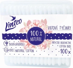 Papier-Wattestäbchen LINTEO 100 Stk.