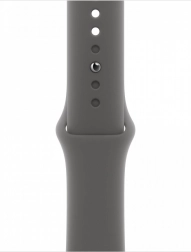 Sportliches Armband in Berggrau für Gehäuse 42 mm - Größe S/M