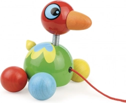 Trekbaar houten vogeltje VILAC