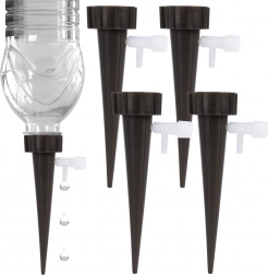 Set mit 4 Tropfbewässerern für Flaschen