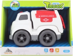 Children's battery-powered ambulance with sounds