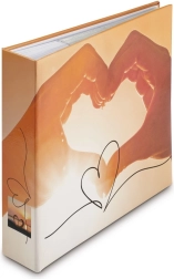 Fotoalbum Heart 10×15 cm, 200 foto’s met memoveld