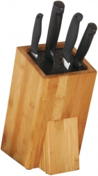 Bambus-Messerblock mit universeller Einlage