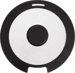 Couvercle en verre avec bord en silicone 27 cm ORION Grande Combi