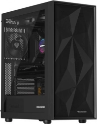 genesis diaxid 605f midi tower noir avec usb‑c
