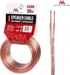 Speaker Cable 50m Maclean MCTV-511 2x1.5mm2
