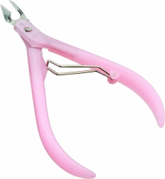 Kosmetische Zange für Nagelhaut 8 mm blau