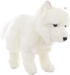 Renard polaire en peluche 26 cm