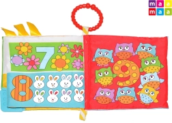 Livre en tissu pour bébés 15 × 15 cm