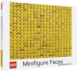 Chronicle Books LEGO Minifigure Faces Puzzle 1000 Pieces