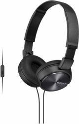 Kopfhörer SONY MDR-ZX310AP mit Mikrofon, schwarz