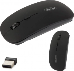 Kabellose optische Slim-Maus 2,4 GHz – Schwarz