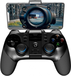Kabelloser Gaming-Controller iPega für Mobilgeräte und PC (schwarz)