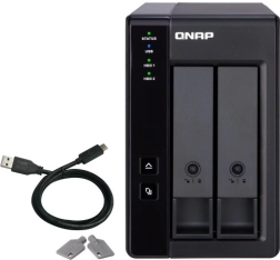 Boîtier RAID d’extension QNAP TR-002 avec USB 3.1 Gen. 2