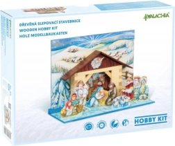 Wooden Glue-Together Nativity Set