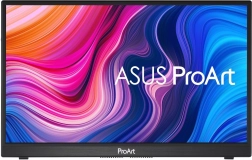 Moniteur portable 14″ ASUS PROART, IPS, USB‑C, micro‑HDMI, 100 % sRGB