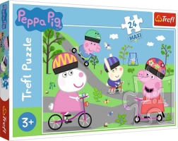 Puzzle MAXI 24 pieces – an active day with PEPPA