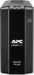Onduleur de secours APC Back-UPS Pro 650VA avec AVR et LCD, 6x IEC C13
