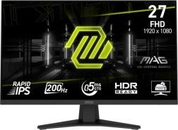 Monitor 27" MSI MAG 274F, FHD, 200 Hz, vlak, zwart