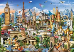 Europe's Wonders Puzzle 2000 Pieces