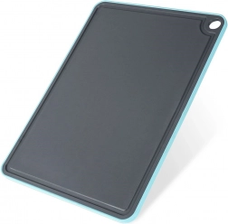 Plastic cutting board, gray 35.5 × 26 cm