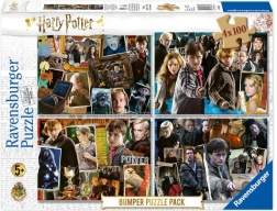 Puzzel 4x100 stukjes Harry Potter