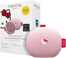 Sonic facial cleansing brush 4-in-1 with Hello Kitty app pink