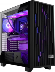 Boîtier PC VOLCANO Perun Apex ARGB, midi tour, noir