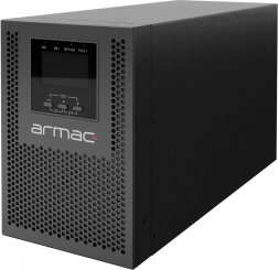 Back-upstroomvoorziening UPS Armac Office On‑Line PF1 1000 VA met LCD, 4× IEC C13, metalen chassis, dust‑free